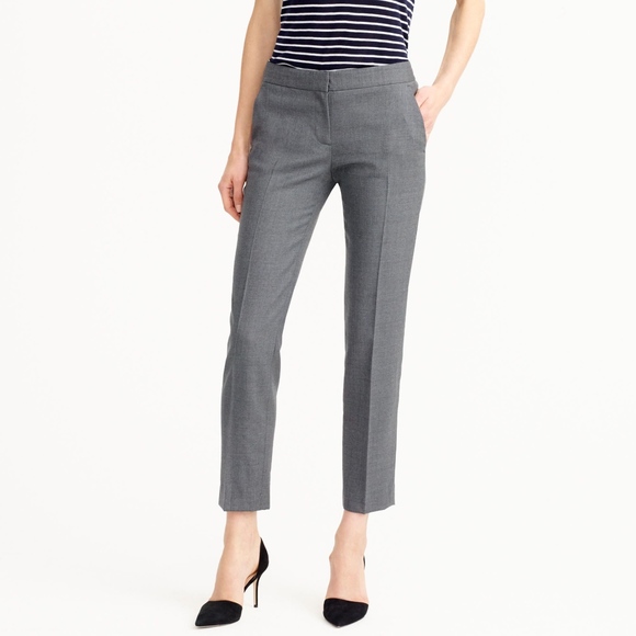 J.Crew campbell cropped white pants size 2 - Picture 3 of 6